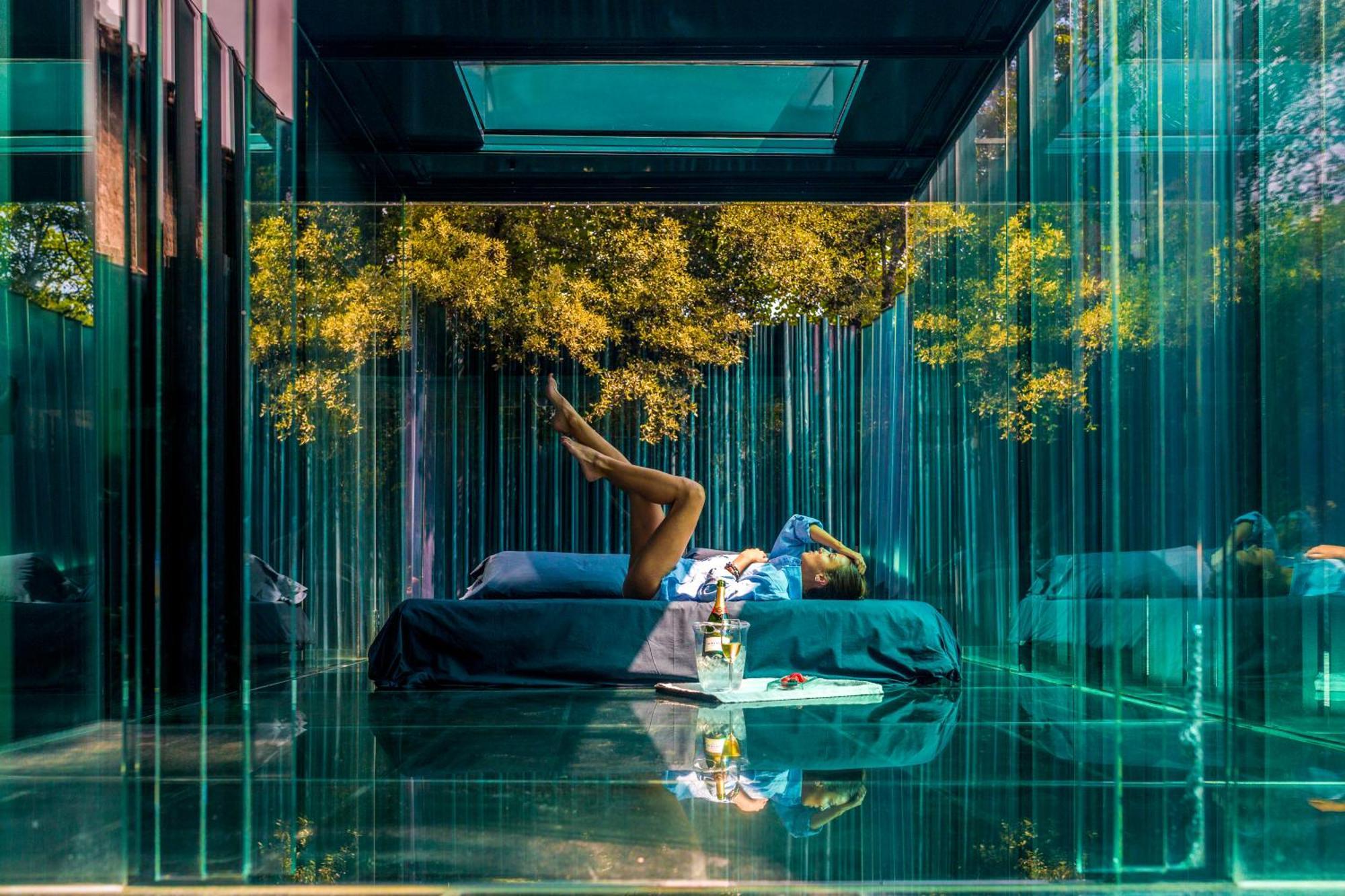 Hostal Les Cols Pavellons Olot Exterior foto