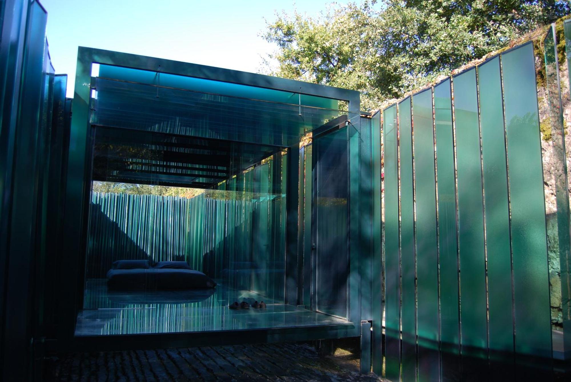 Hostal Les Cols Pavellons Olot Exterior foto