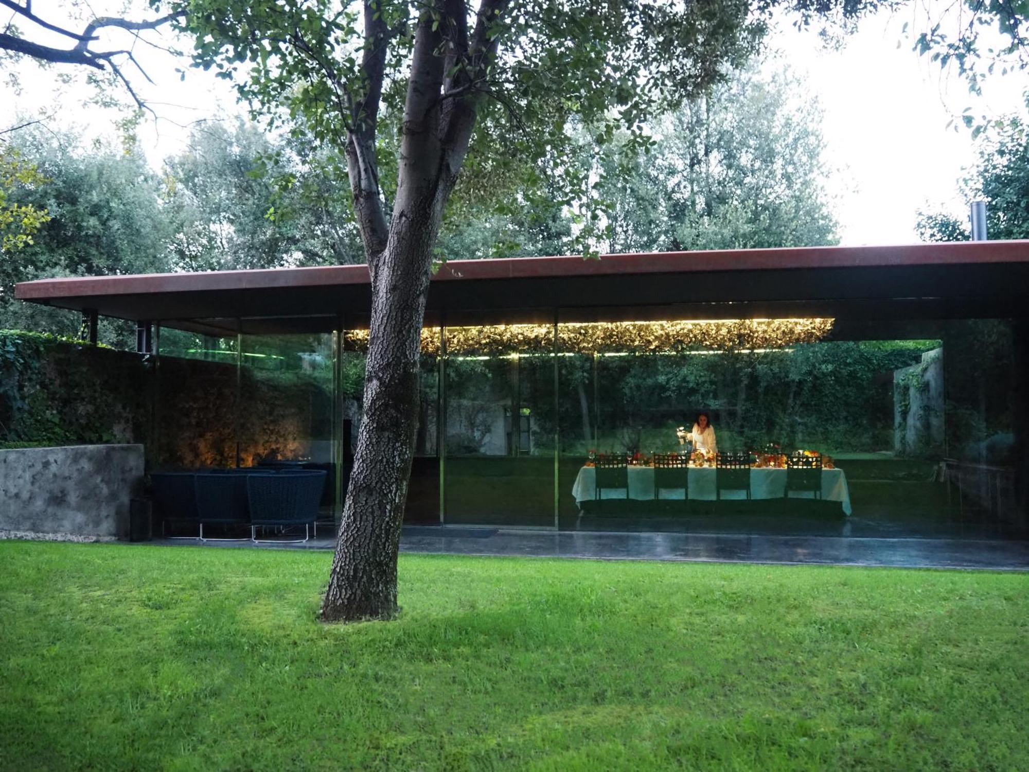 Hostal Les Cols Pavellons Olot Exterior foto